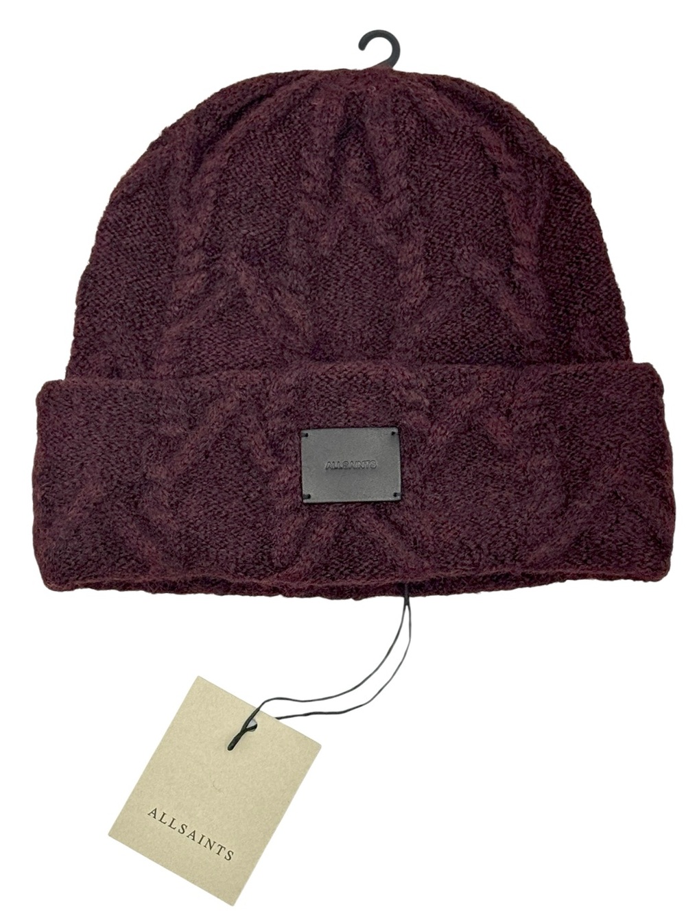 AllSaints Cable Knit Beanie | One Size
